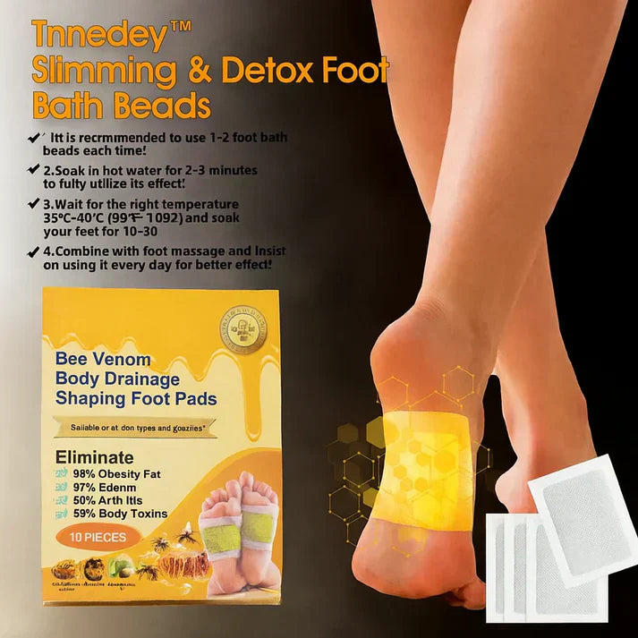 Cleansing Detox Foot Pads (Pack of 10) - Free Shipping